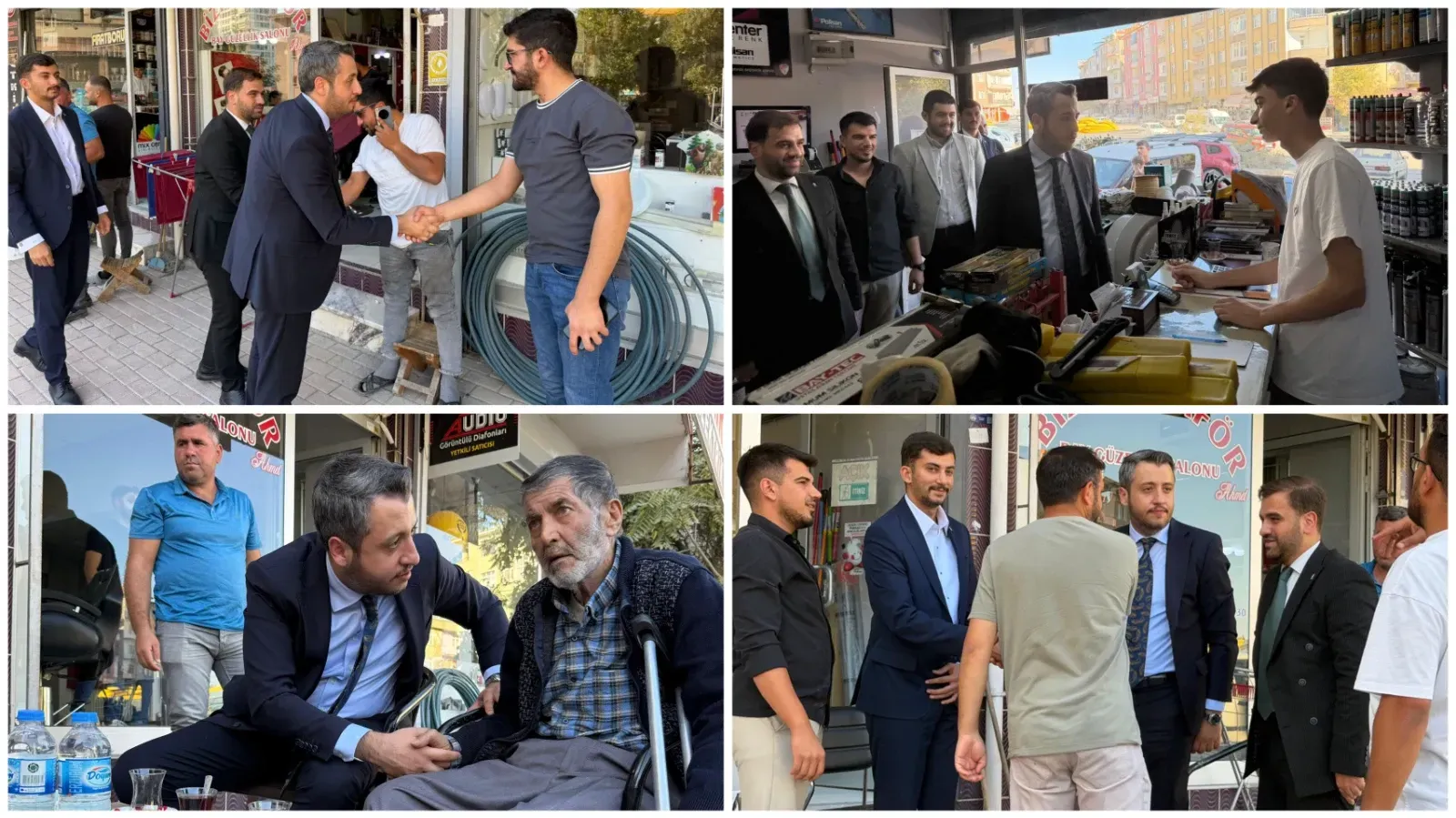 Fırat Köran ve Gençlik Kolları Kültür Mahallesi’nde Esnafı Ziyaret Etti