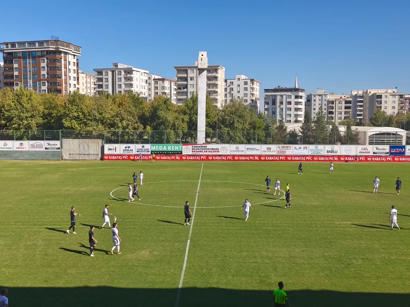 Karaköprü Belediyespor İlk Yarıyı Önde Kapadı