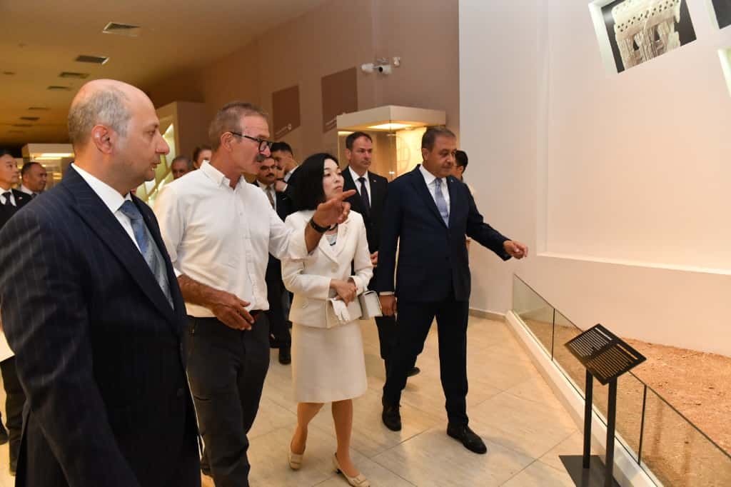 Prenses Akiko Mikasa, Şanlıurfa Arkeoloji Müzesi’ni Gezdi