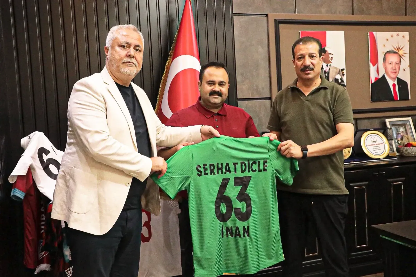 Şanlıurfaspor’dan Başkan İnan’a Ziyaret