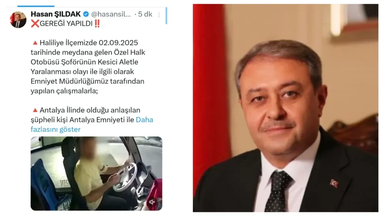 Vali Şıldak Duyurdu: Halk Otobüsü Şoförünü Yaralayan Şüpheli Tutuklandı