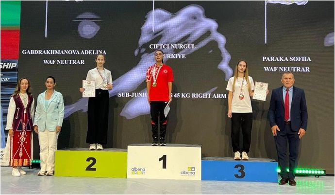 Viranşehir’in Altın Kızı Nurgül Çiftçi Dünya Şampiyonu!