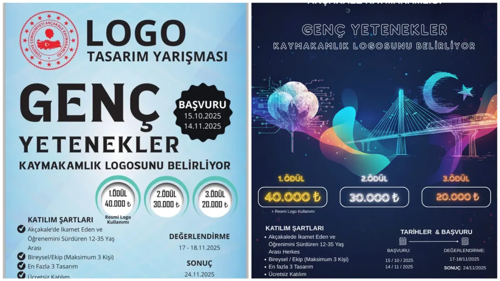 Akçakale’nin Logosu Gençlerin Kaleminden Çıkacak