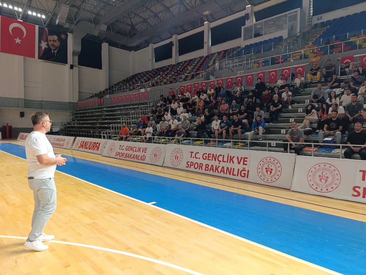 Antrenör Gelişim Semineri Şanlıurfa’da devam ediyor
