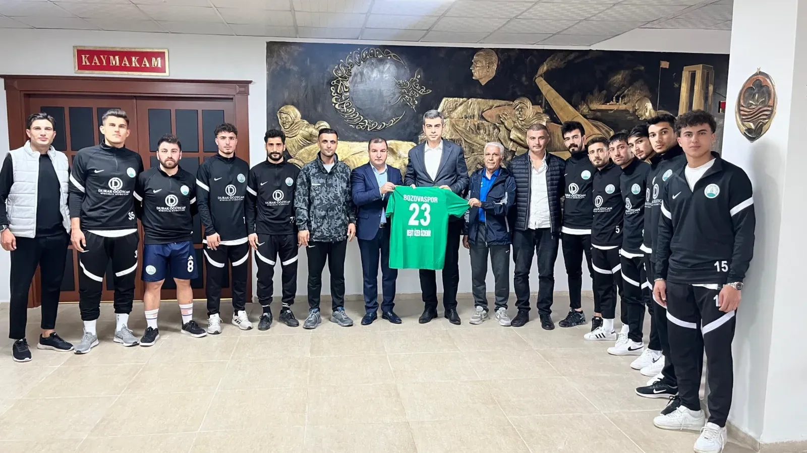 Bozova Spor Kulübü’nden Kaymakam Özdemir’e Ziyaret