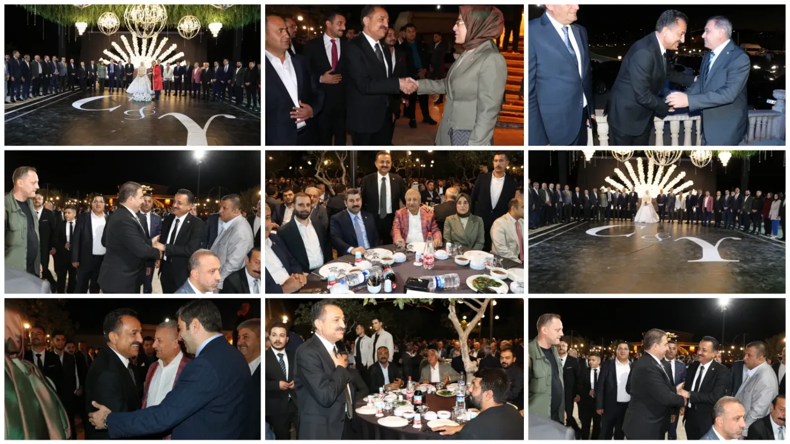 Hikmet Başak’ın Oğlu Yusuf Başak Görkemli Düğünle Dünya Evine Girdi