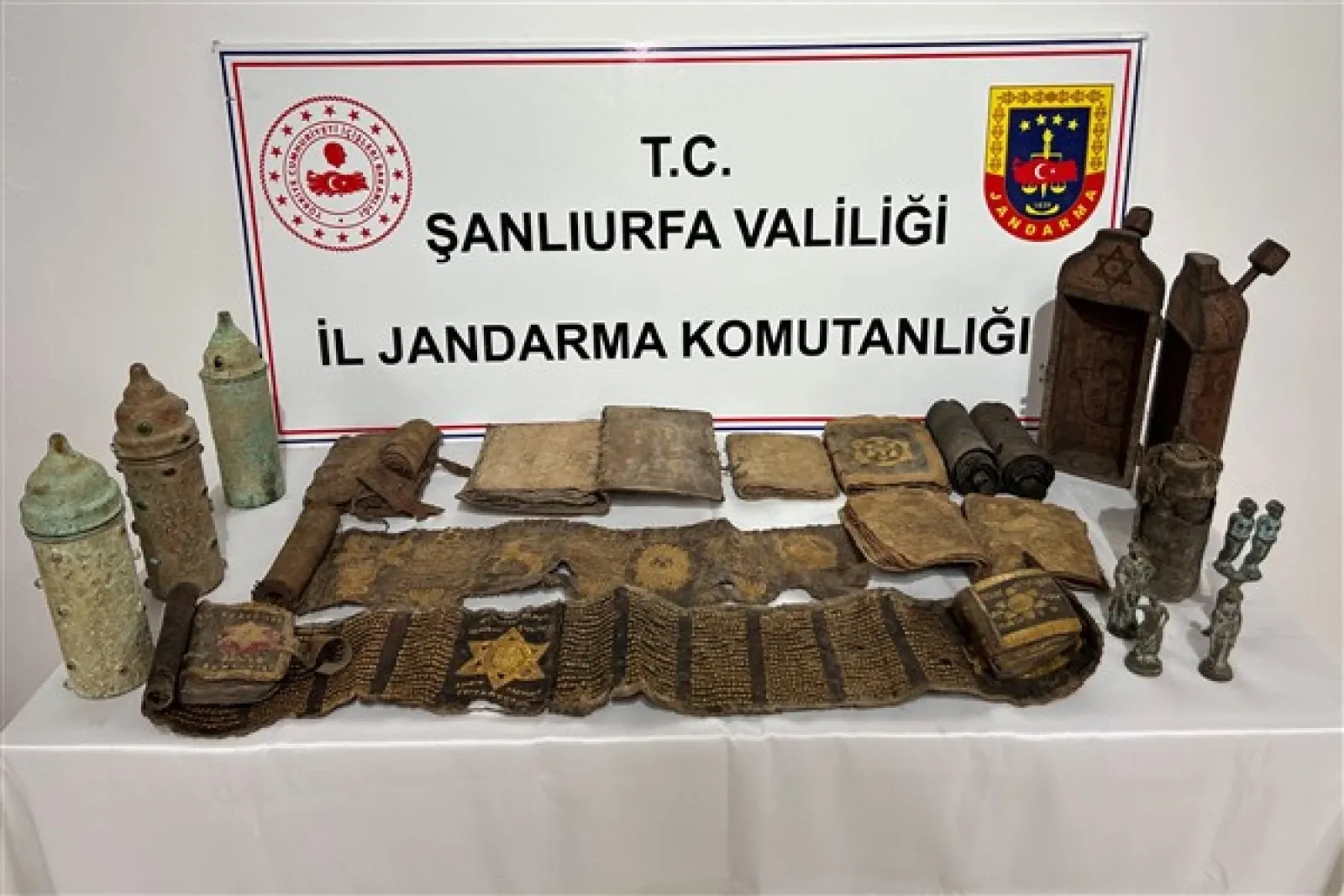 Şanlıurfa’da tarihi eser kaçakçılığı