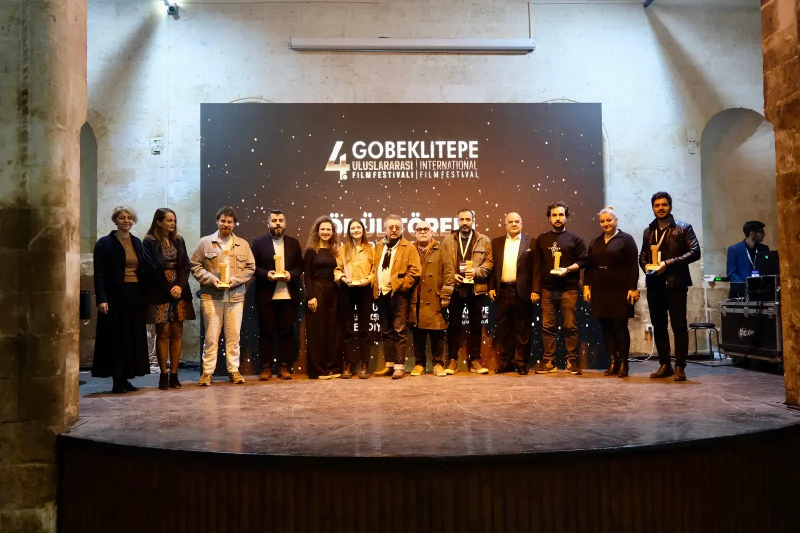 4. GÖBEKLİTEPE ULUSLARARASI FİLM FESTİVALİ ÖDÜL TÖRENİYLE SONA ERDİ