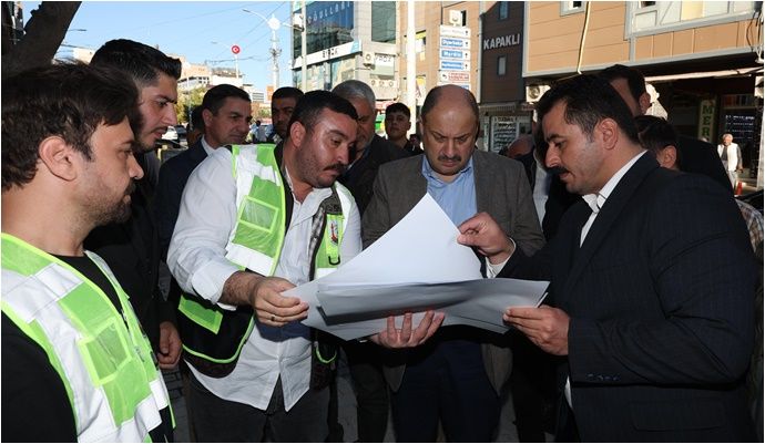 Başkan Gülpınar, Divanyolu’ndaki Çalışmaları Yerinde İnceledi