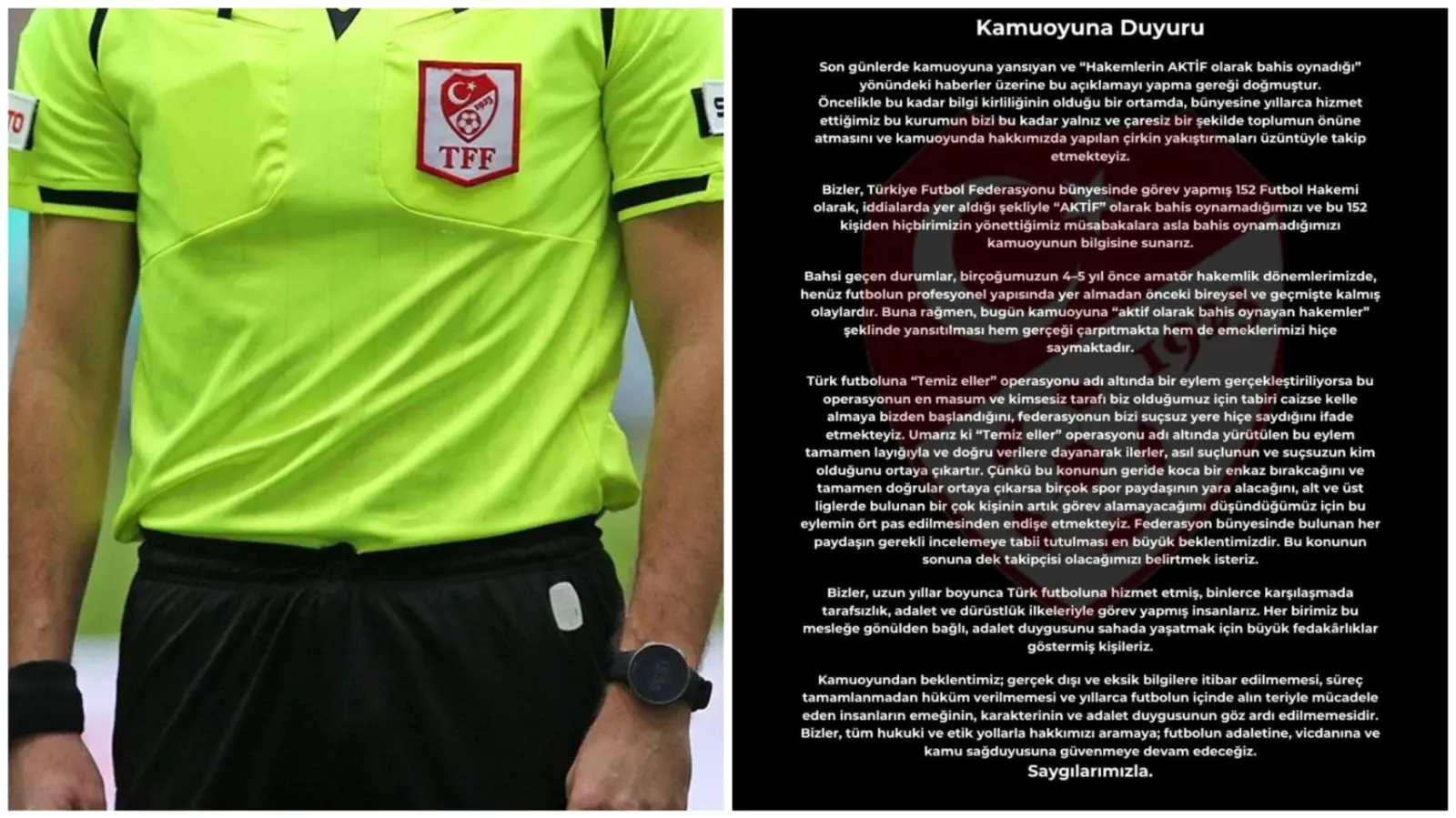 Hakemlerden Bahis İddialarına Sert Tepki: Bizi Suçsuz Yere Yaktılar!