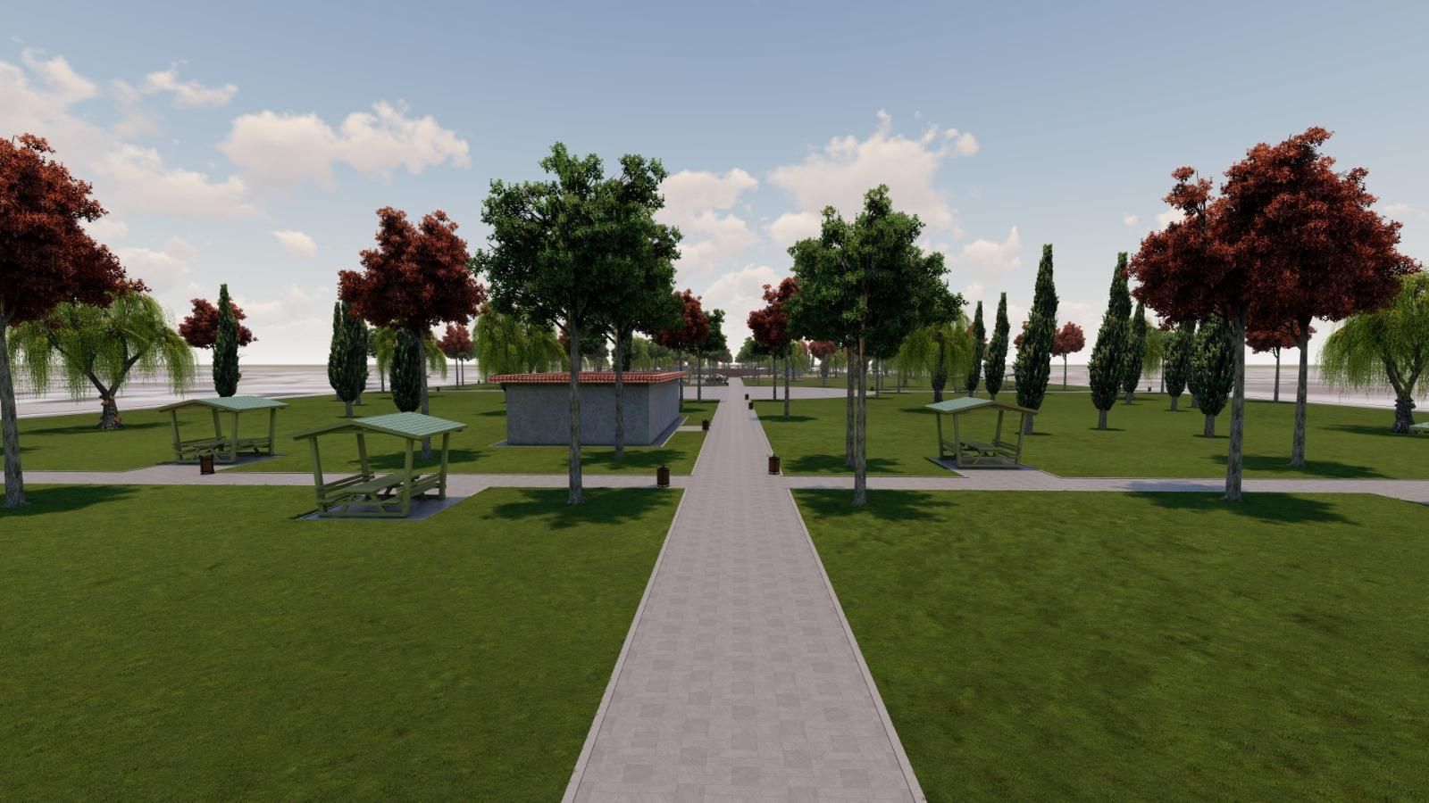 KARAKÖPRÜ’YE 50 BİN METREKARELİK YENİ PARK MÜJDESİ