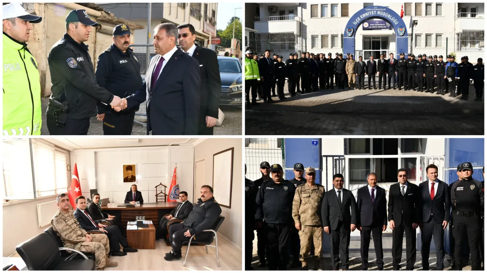 Şanlıurfa Valisi Hasan Şıldak’tan Suruç İlçe Emniyet Müdürlüğüne Ziyaret