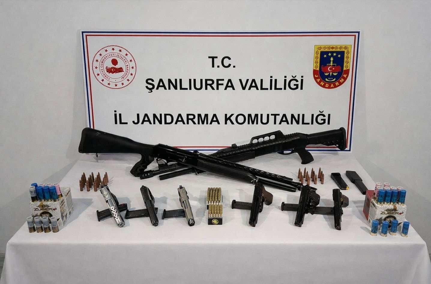 Akçakale’de Ruhsatsız Silah Operasyonu: 7 Şüpheliye İşlem