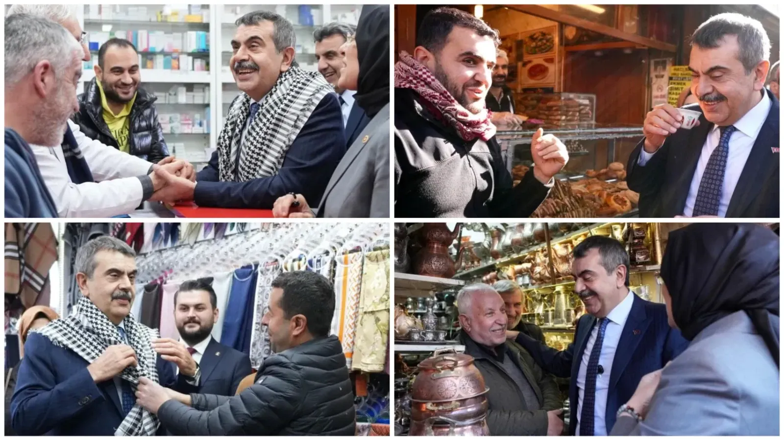 Bakan Tekin Şanlıurfalı Esnaflarla Bir Araya Geldi