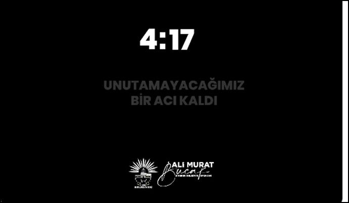 Başkan Bucak’tan 6 Şubat depremlerinin yıl dönümü mesajı