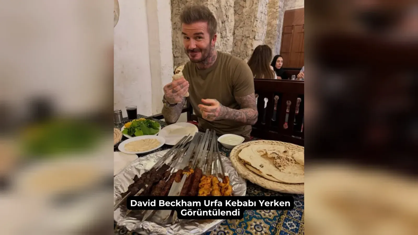 Beckham da Urfa Kebabına Düşkün Çıktı!