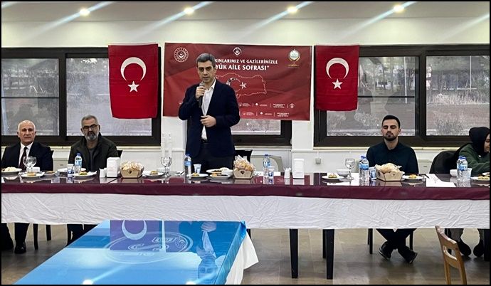 Bozova Kaymakamı Özdemir Şehit Yakınları ve Gazilerle İftarda Buluştu