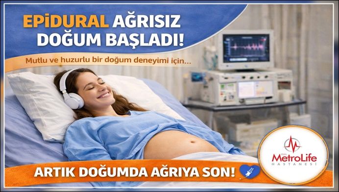 Metrolife’ta Doğumun Konforlu Hali: “Prenses Doğum” ile Sancılara Son!