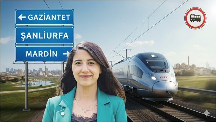 Milletvekili Ayan’dan hızlı tren tepkisi: “Urfa neden hat dışında bırakılıyor?”