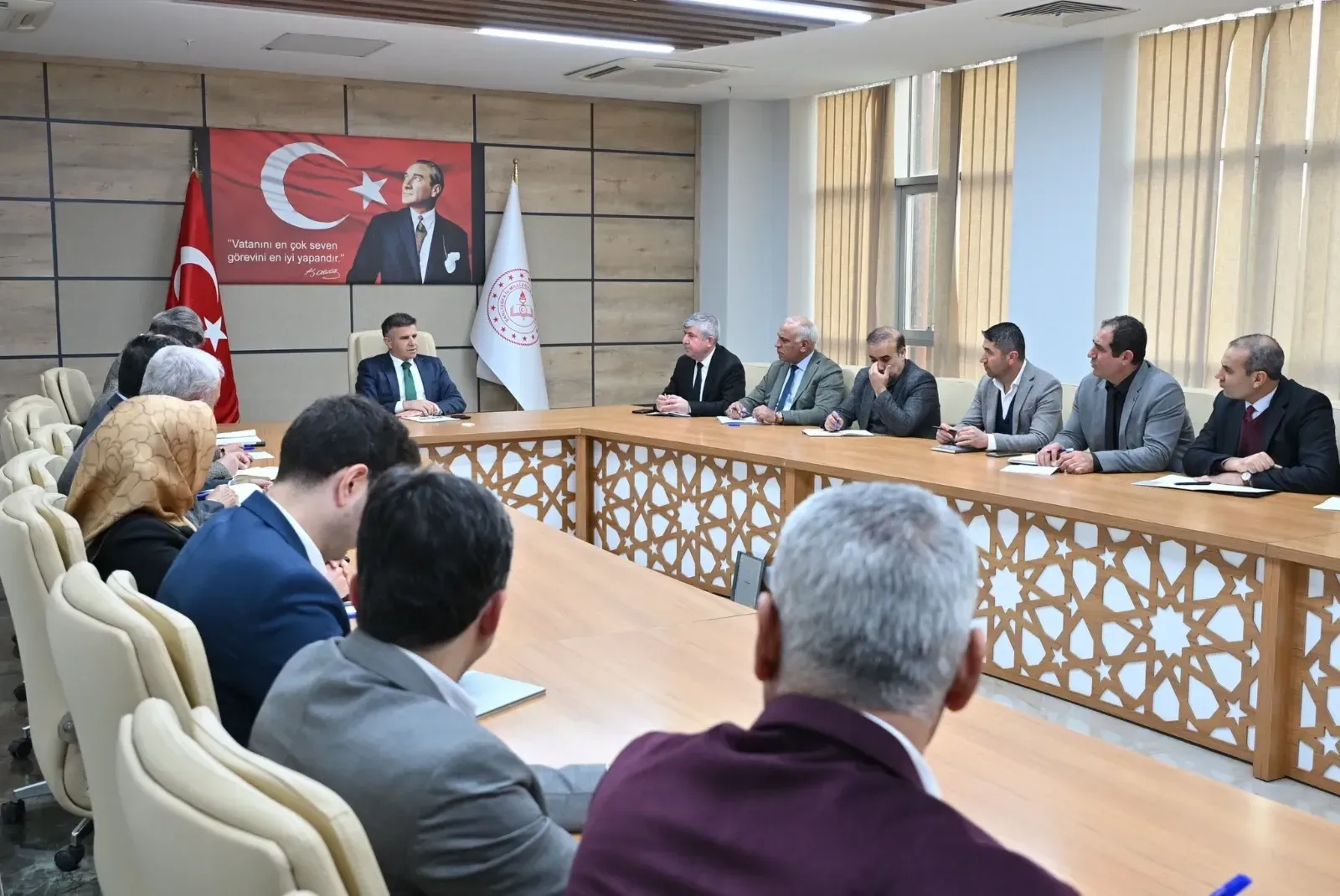 Şanlıurfa’da eğitim değerlendirme toplantısı gerçekleştirildi