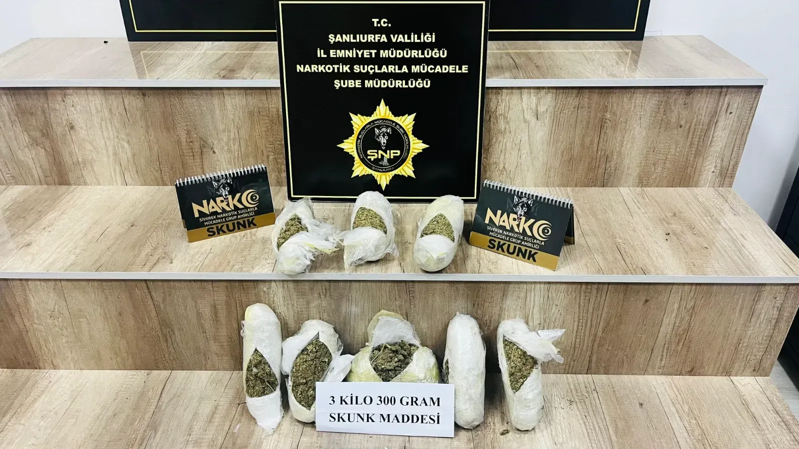 Şanlıurfa’da skunk operasyonu: 1 tutuklama