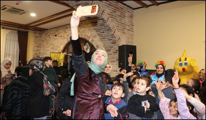 Şanlıurfa’da Yetimler İyilik Sofrasında Buluştu