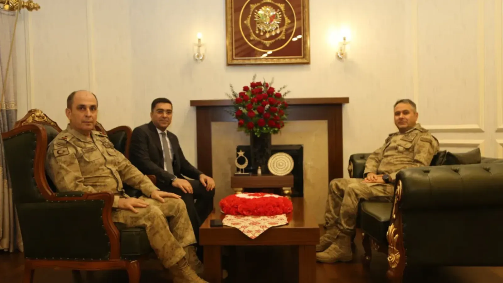 Tümgeneral Bulut’tan Emniyet Müdürü Aksoy’a Ziyaret