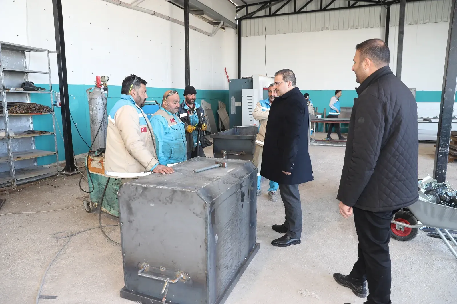 Üreten Belediye Modeli Büyüyor: Başkan Canpolat Üretimi Yerinde İnceledi