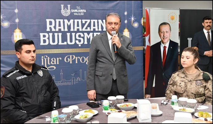 Vali Şıldak’tan Emniyet Teşkilatına İftar