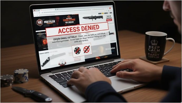 Yasa dışı bahis ve riskli bıçak reklamlarına erişim engeli getirildi