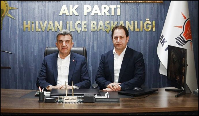 AK Parti İl Başkanı Günbegi Hilvan İlçesini Ziyaret Etti