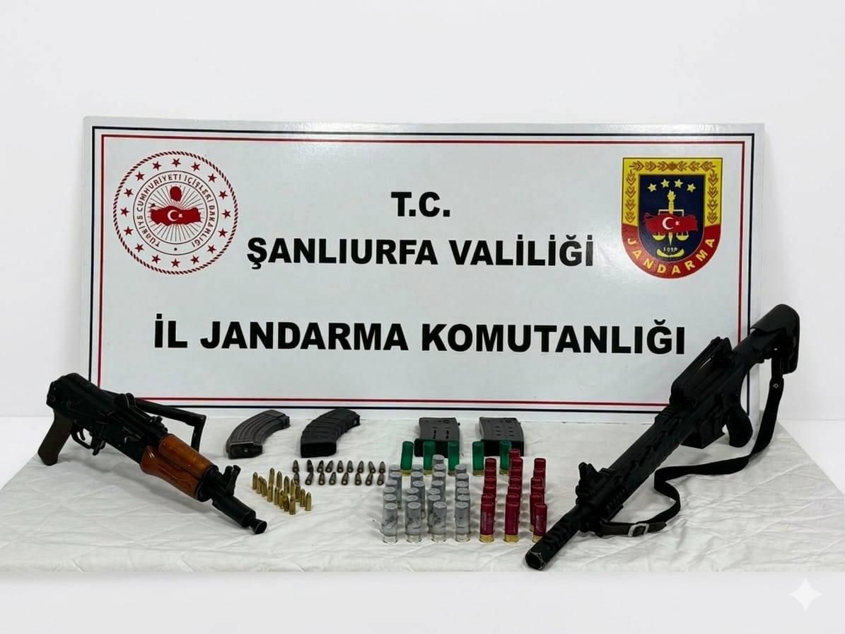 Akçakale’de ruhsatsız silah operasyonu
