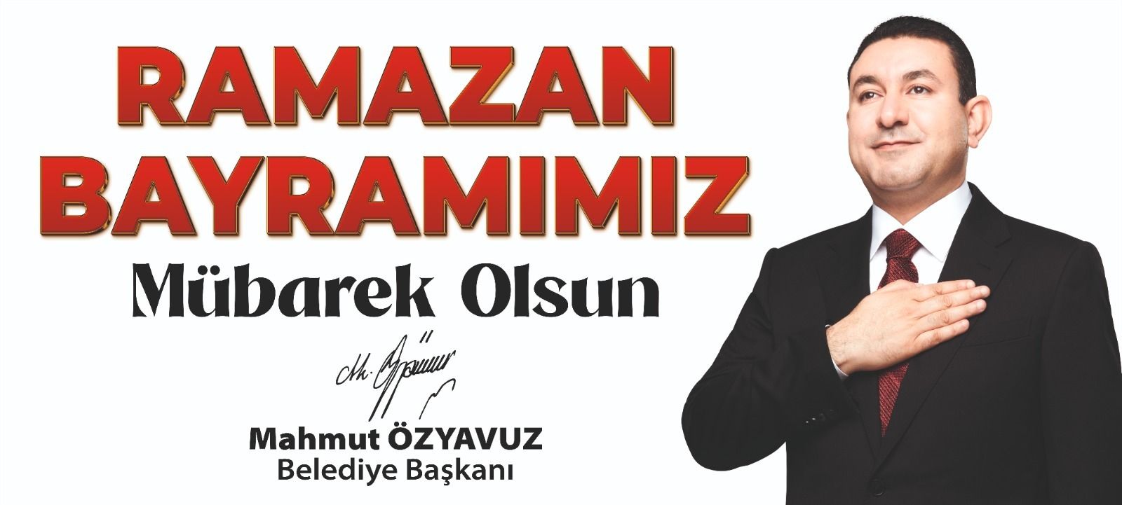 Başkan Özyavuz’tan Ramazan Bayramı Mesajı