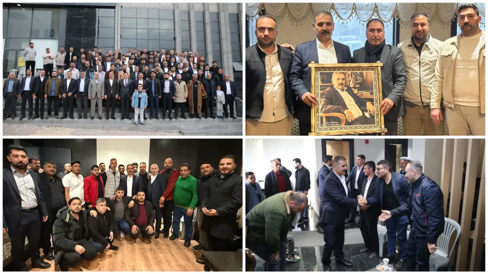 Emin Yetim’in bayramlaşma programı yoğun ilgi gördü