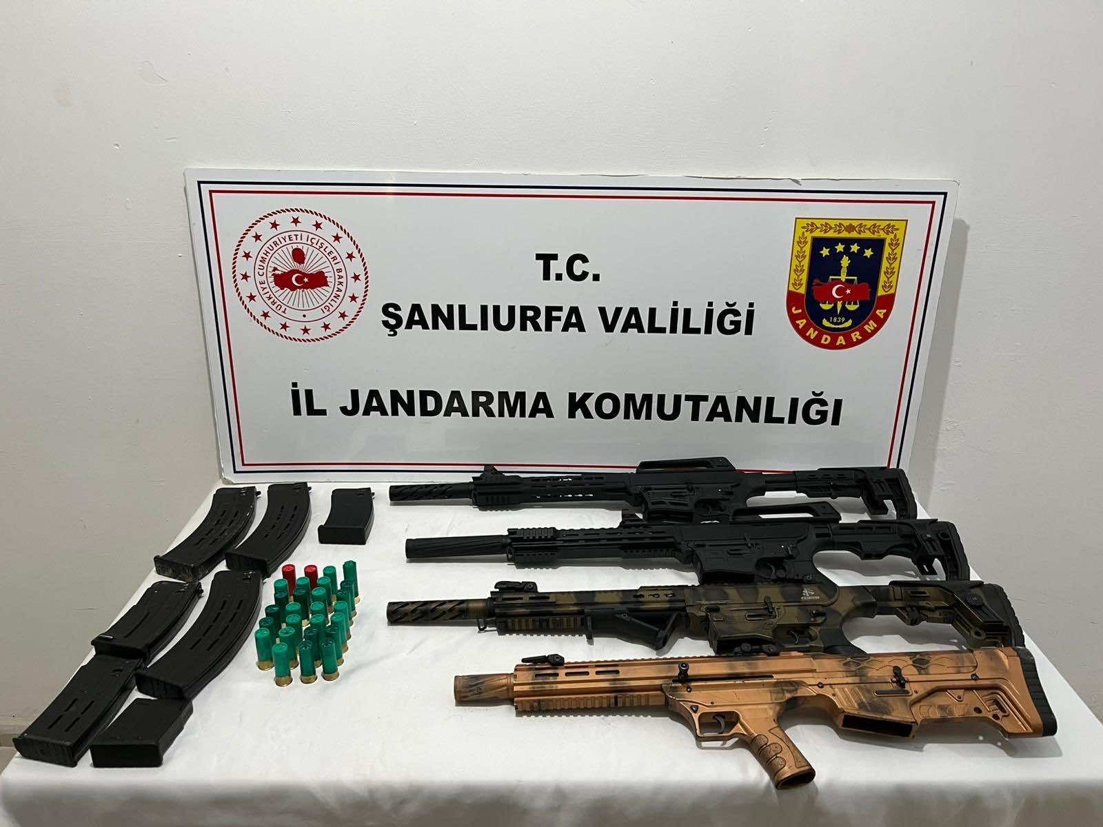 Şanlıurfa’da Ruhsatsız Silah Operasyonu: 7 Av Tüfeği Ele Geçirildi
