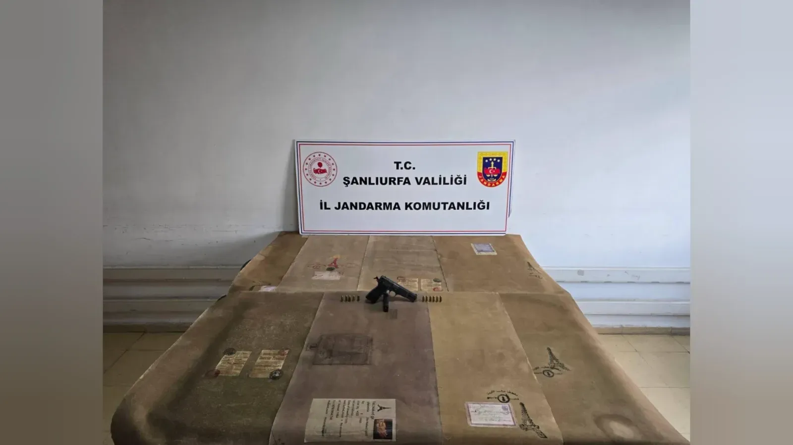 Şanlıurfa’da tarihi eser operasyonu: 4 şüpheliye işlem