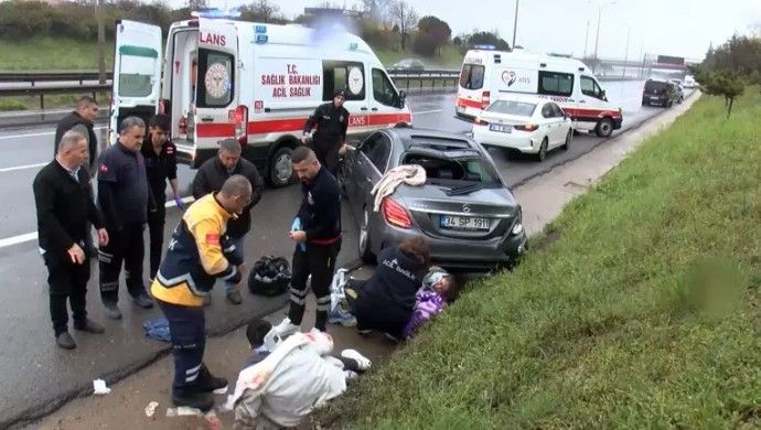 TEM Otoyolu’nda kaza: 3 ölü, 8 yaralı