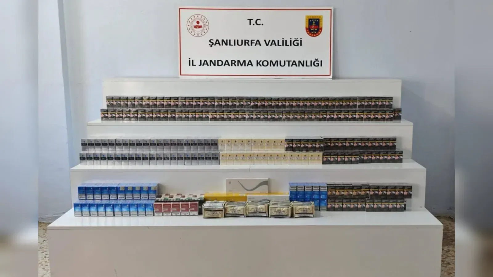 Viranşehir’ de kaçak tütün ve alkol operasyonu: 34 şüpheliye işlem