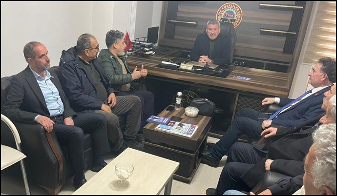 BTP Şanlıurfa’dan Emekliler Derneği’ne Ziyaret