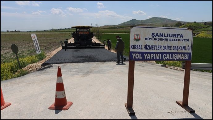 Büyükşehir, 14 Kilometrelik Grup Yolunu Asfaltla Buluşturuyor
