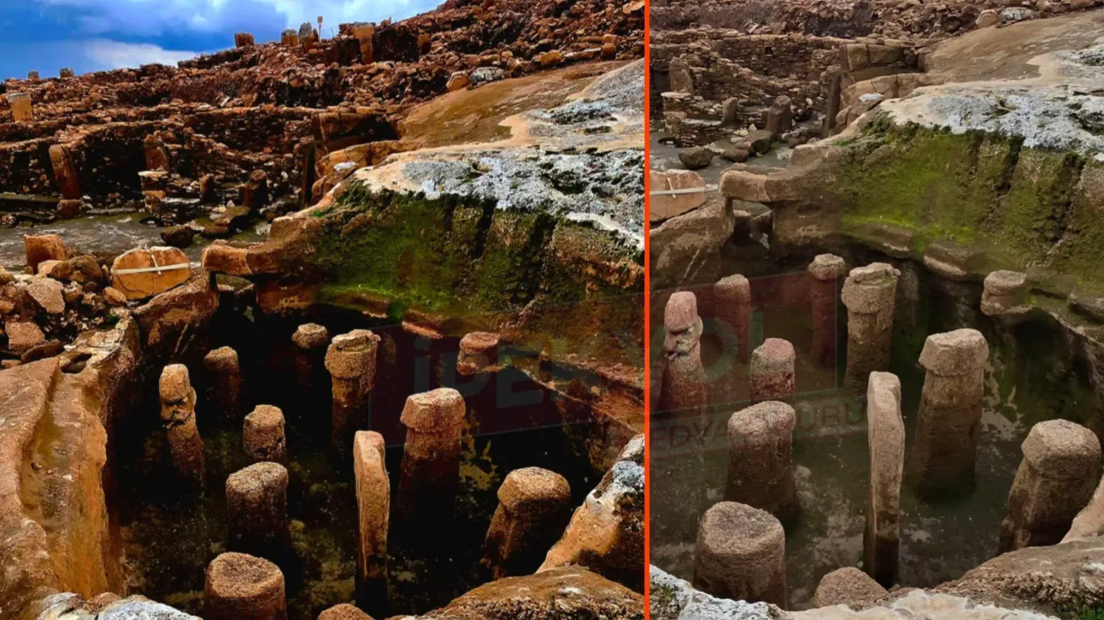 Karahantepe Yağışların Ardından Yeşile Büründü, Uzmanlar Uyarıyor