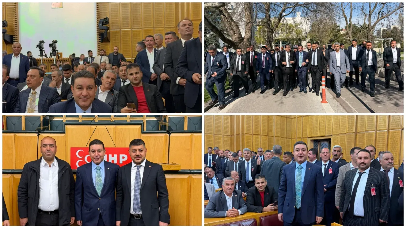 ÖZYAVUZ VE URFA HEYETİ MHP GRUP TOPLANTISINDA