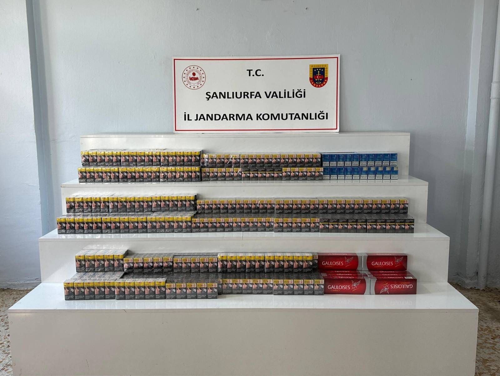 Şanlıurfa ‘da kaçak sigara operasyonu 6