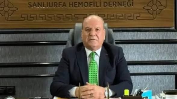 Şanlıurfa Hemofili Derneği Başkanı Yıldırım ‘dan Tedavi Düzenlemesi Çağrısı 