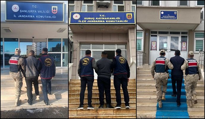 Şanlıurfa’da aranan 3 hükümlü yakalandı