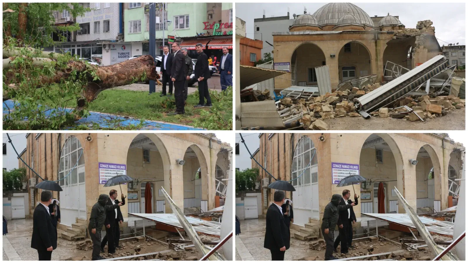 Başkan Polat, afet bölgelerinde incelemelerde bulundu