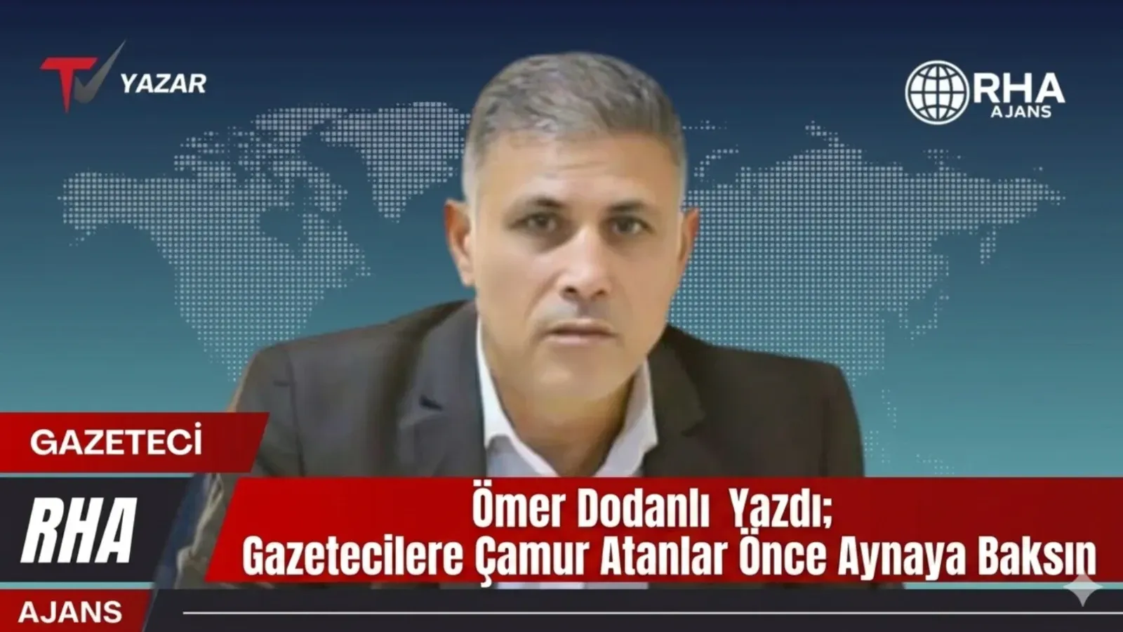 Gazetecilere Çamur Atanlar Önce Aynaya Baksın