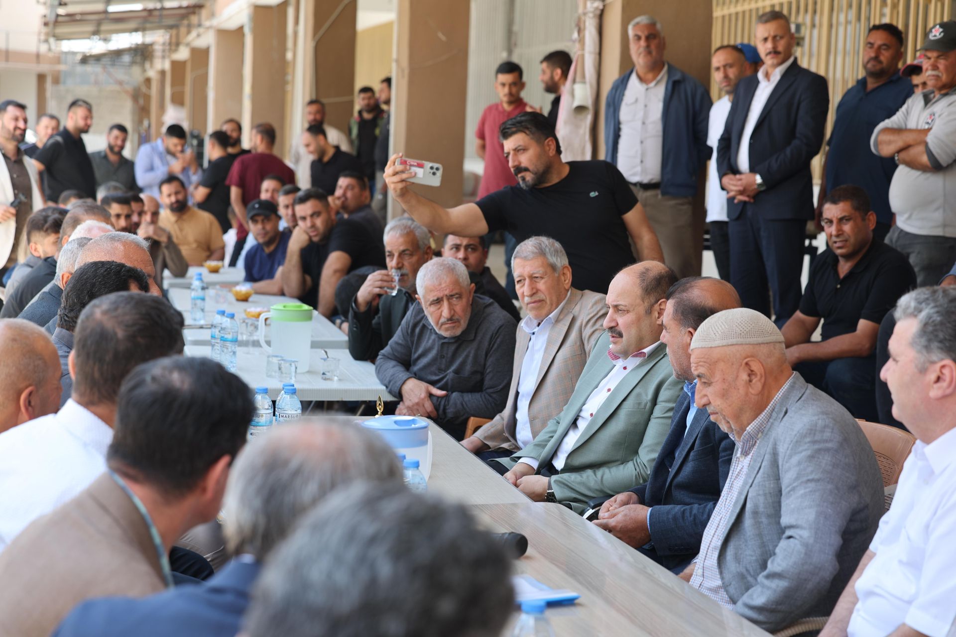 Gülpınar, Birecik Fıstık Hali’nde incelemelerde bulundu