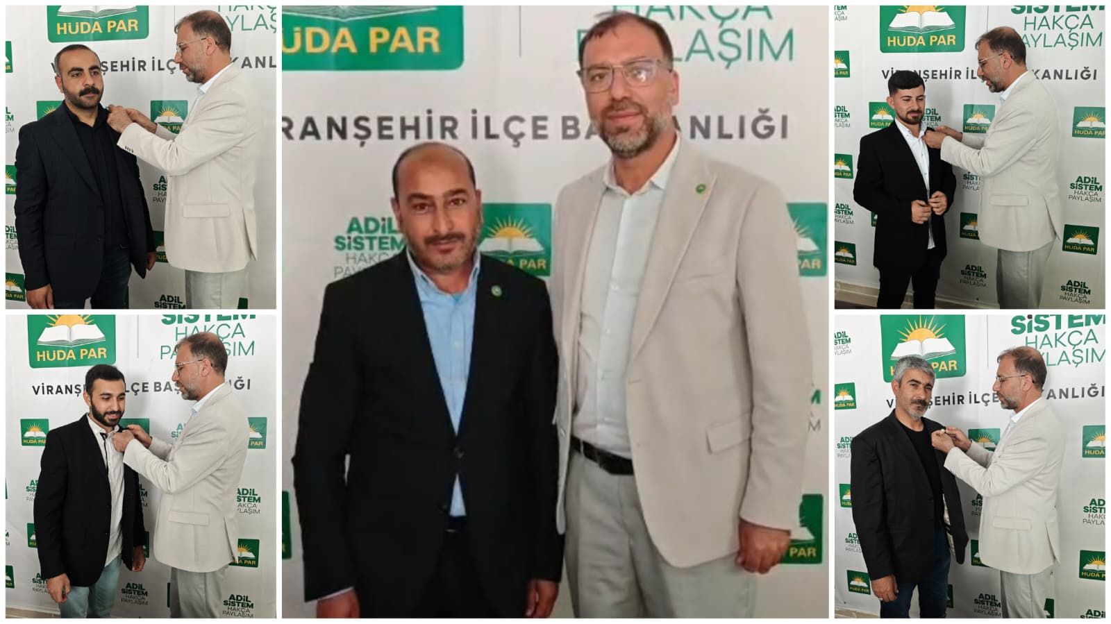 HÜDA PAR Viranşehir İlçe Kongresi gerçekleştirildi: Lütfü Tekin yeniden başkan seçildi