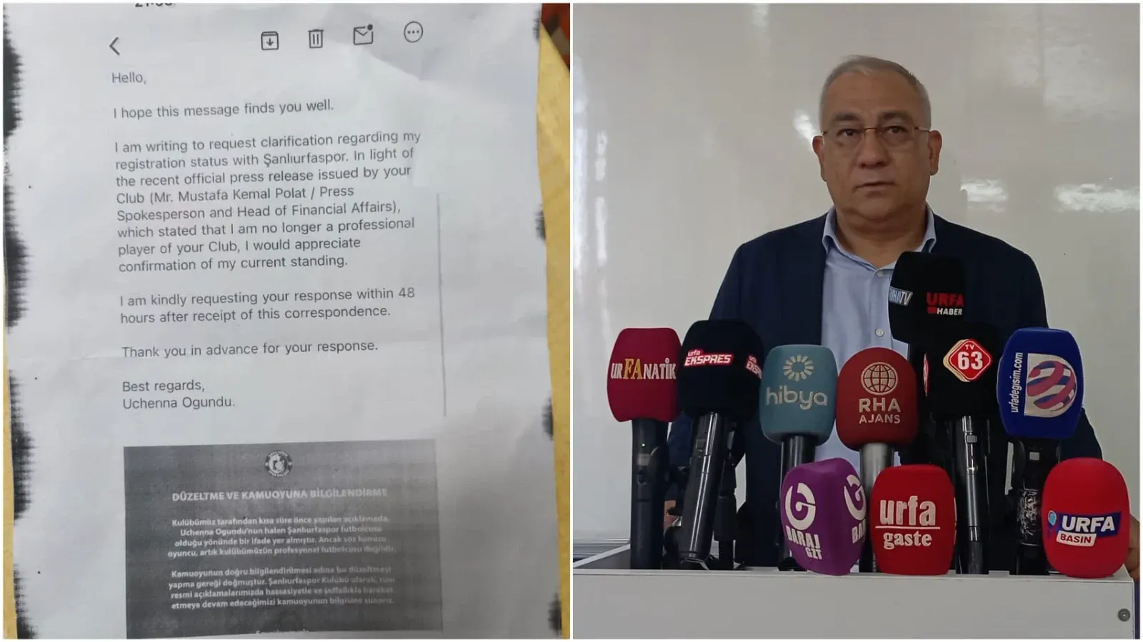 Küçük’ten Ogundu Açıklaması: “Elinde fesih belgesi olsa kulübe sormazdı”